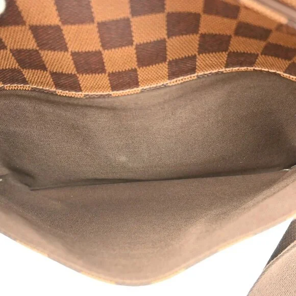 LOUIS VUITTON DAMIER EBENE SHELTON GM SHOULDER BAG N41148 MI0123 NQ04300 - Picture 14 of 15